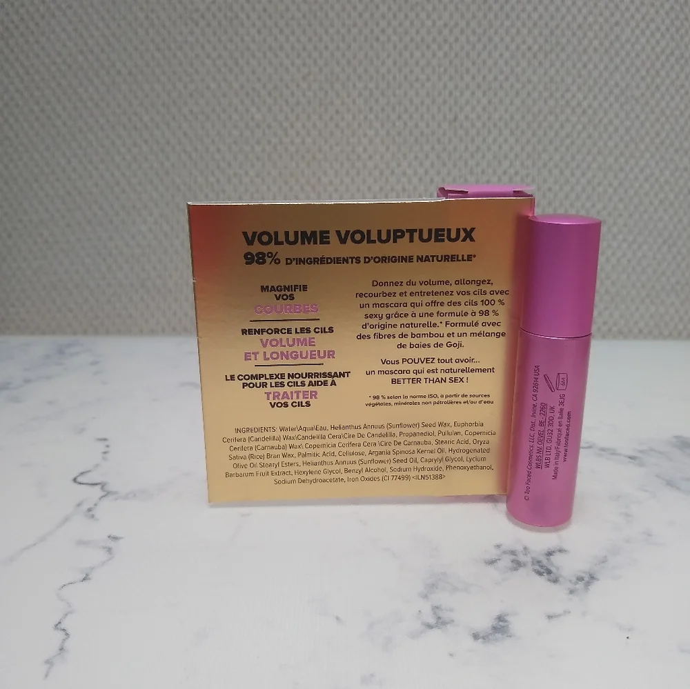 Too Faced Naturally Better Than Sex Mascara .16 oz Mini Travel Size New …